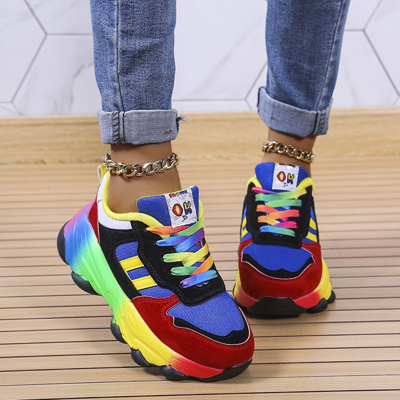 Bunte bequeme orthopädische Turnschuhe