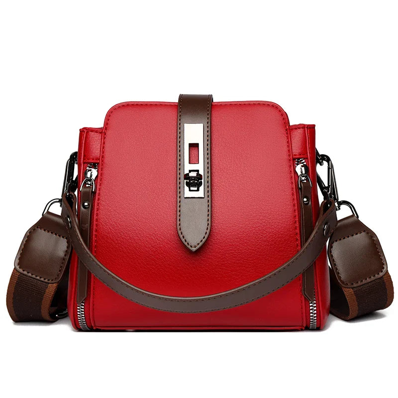 Romantza™ | Moderne kompakte Umhängetasche mit elegantem Schnallendesign
