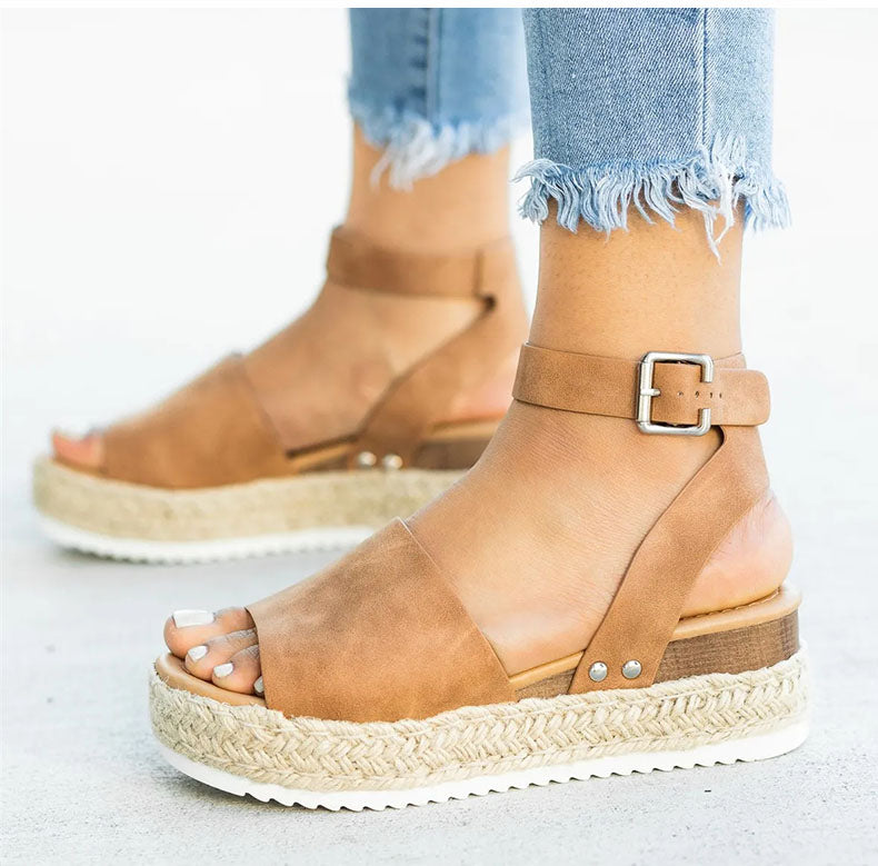 Anne Wedge™ - Plateau-Flip-Flops