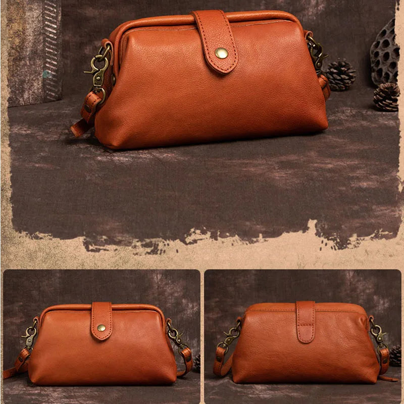 Lotte™ - Neue handgemachte Retro-Tasche