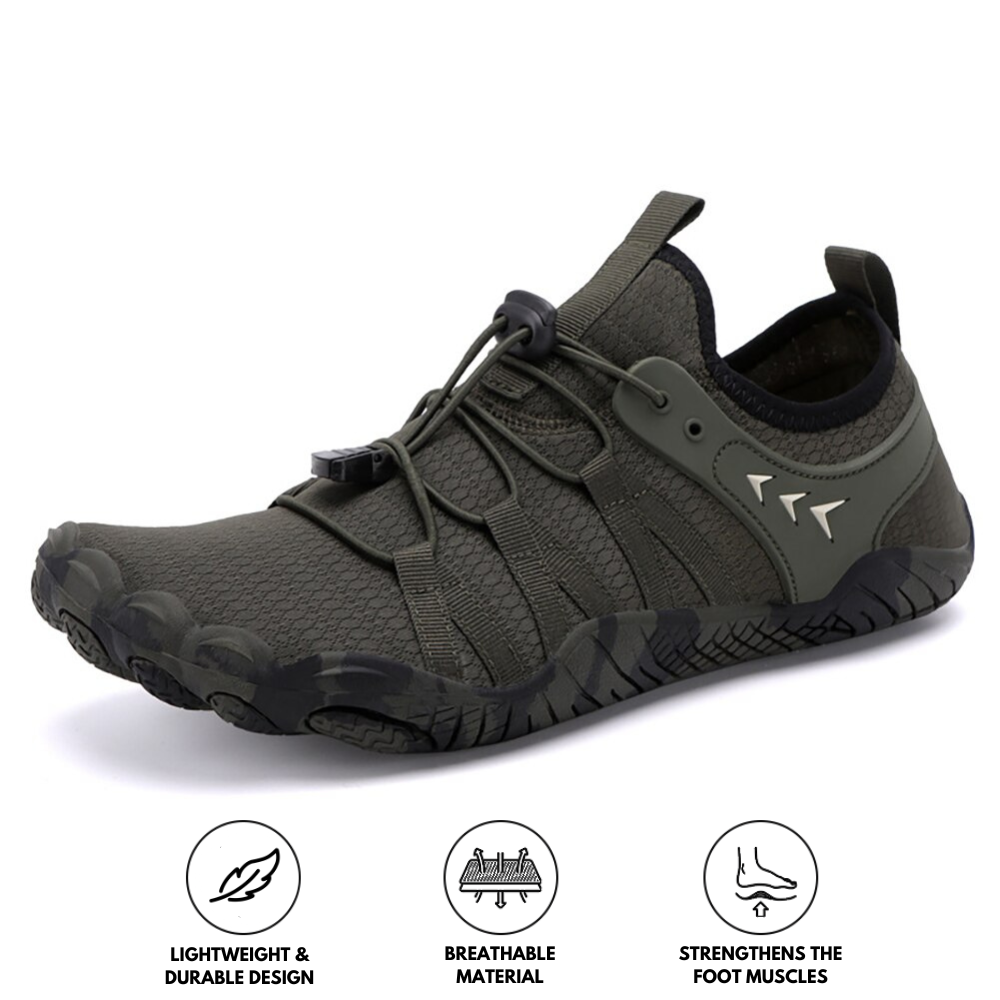 Jakelin - Schwarze Unisex Barfußschuhe