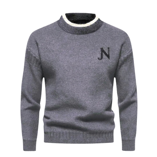 Gestricktes Herren Sweatshirt mit N Logo