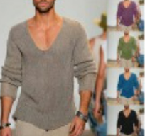 Herren Strickpullover V-Ausschnitt Klassisch Weich – Tobias