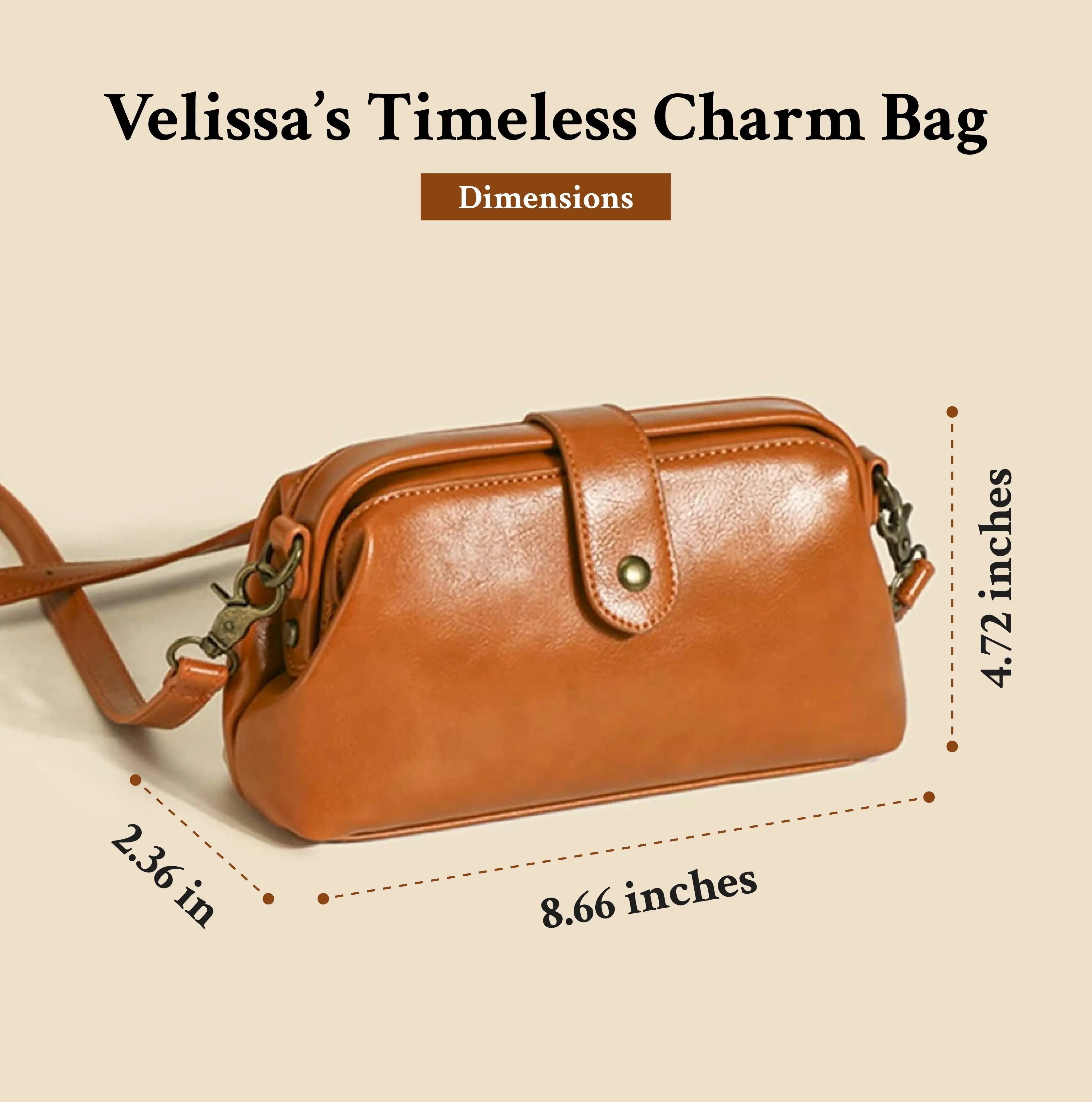 Velissas Zeitloser Charme | Einzigartige Damenhandtasche