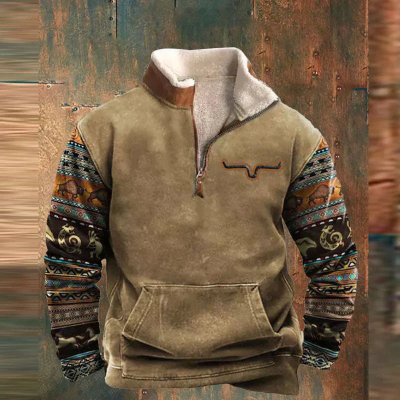 Daniel | Viertel Zip-Up Pullover