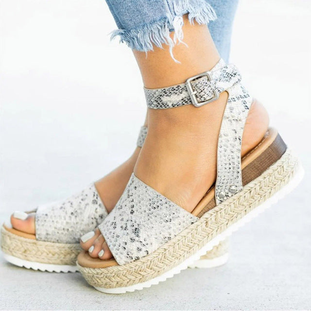 Anne Wedge™ - Plateau-Flip-Flops