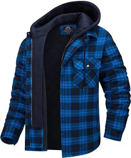 Klassische gesteppte Holzfällerjacke