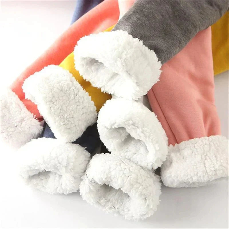 Gelber warmer Fleece-Pullover - Mila