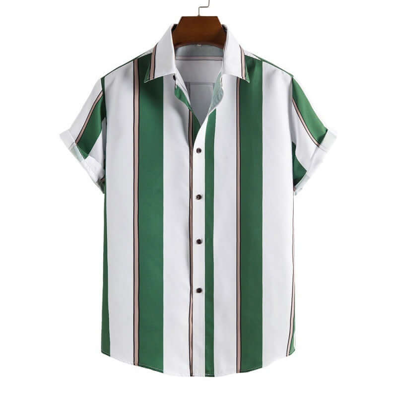 Herren Retro Freizeithemd im 50er Jahre Stil