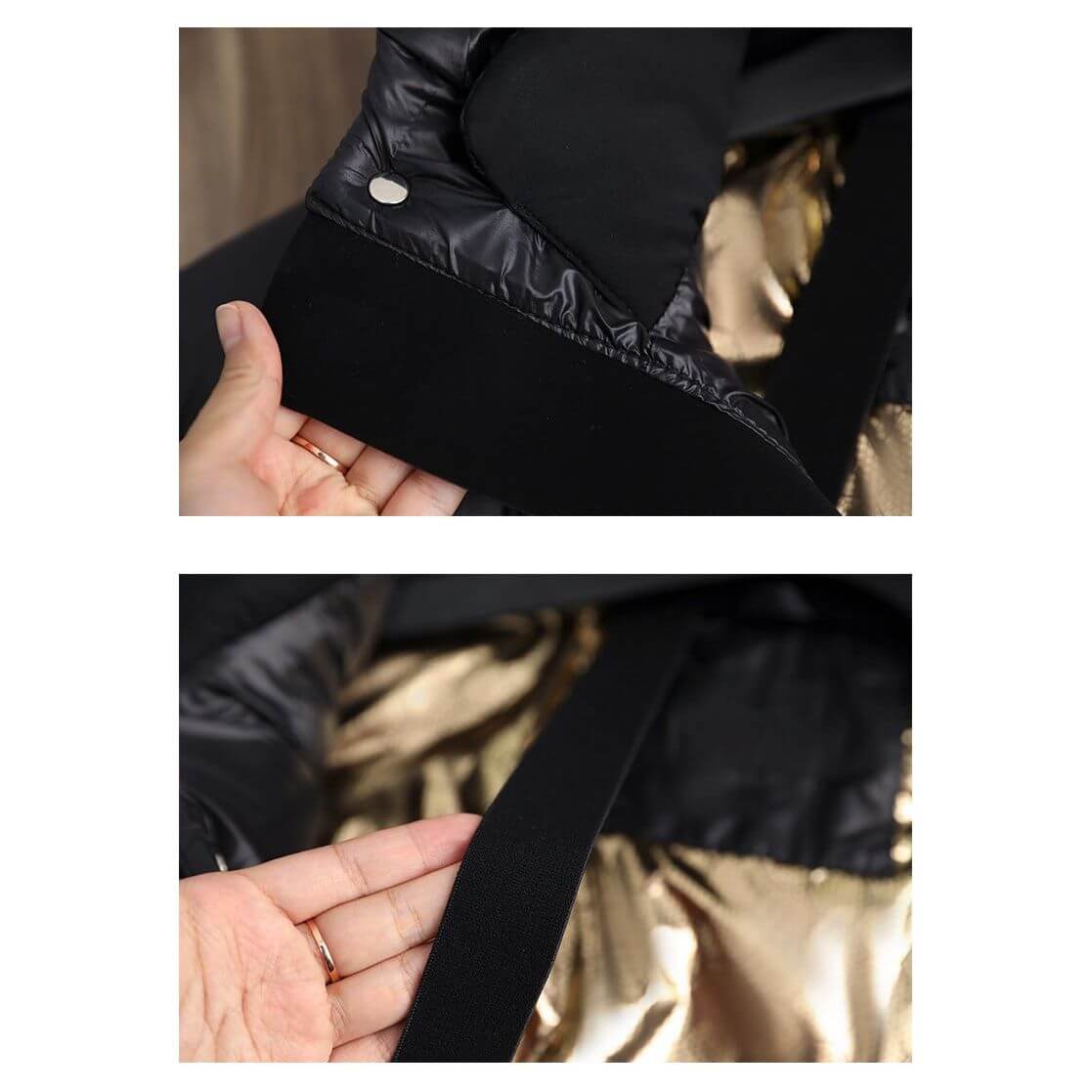 Warme - wasserdichte Daunenwinterjacke Damen