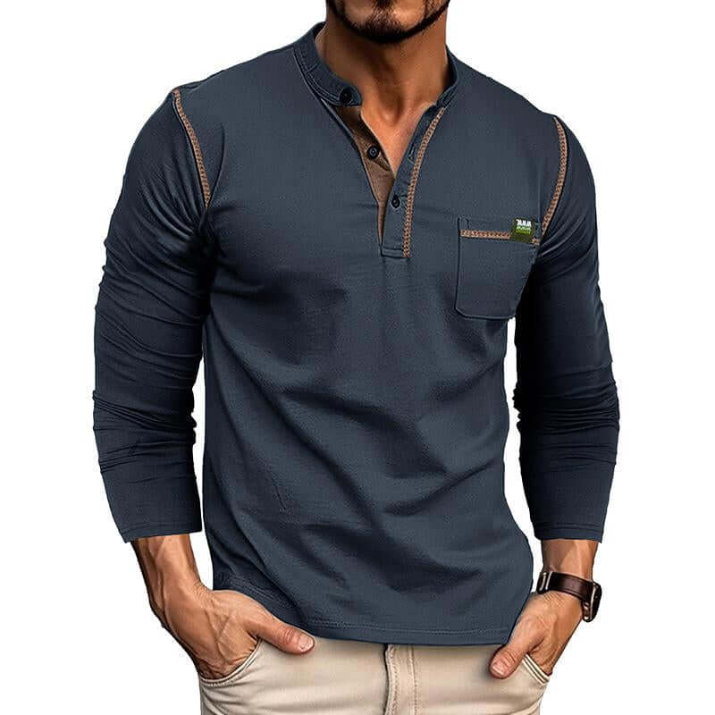 Henley-Hemd für Herren
