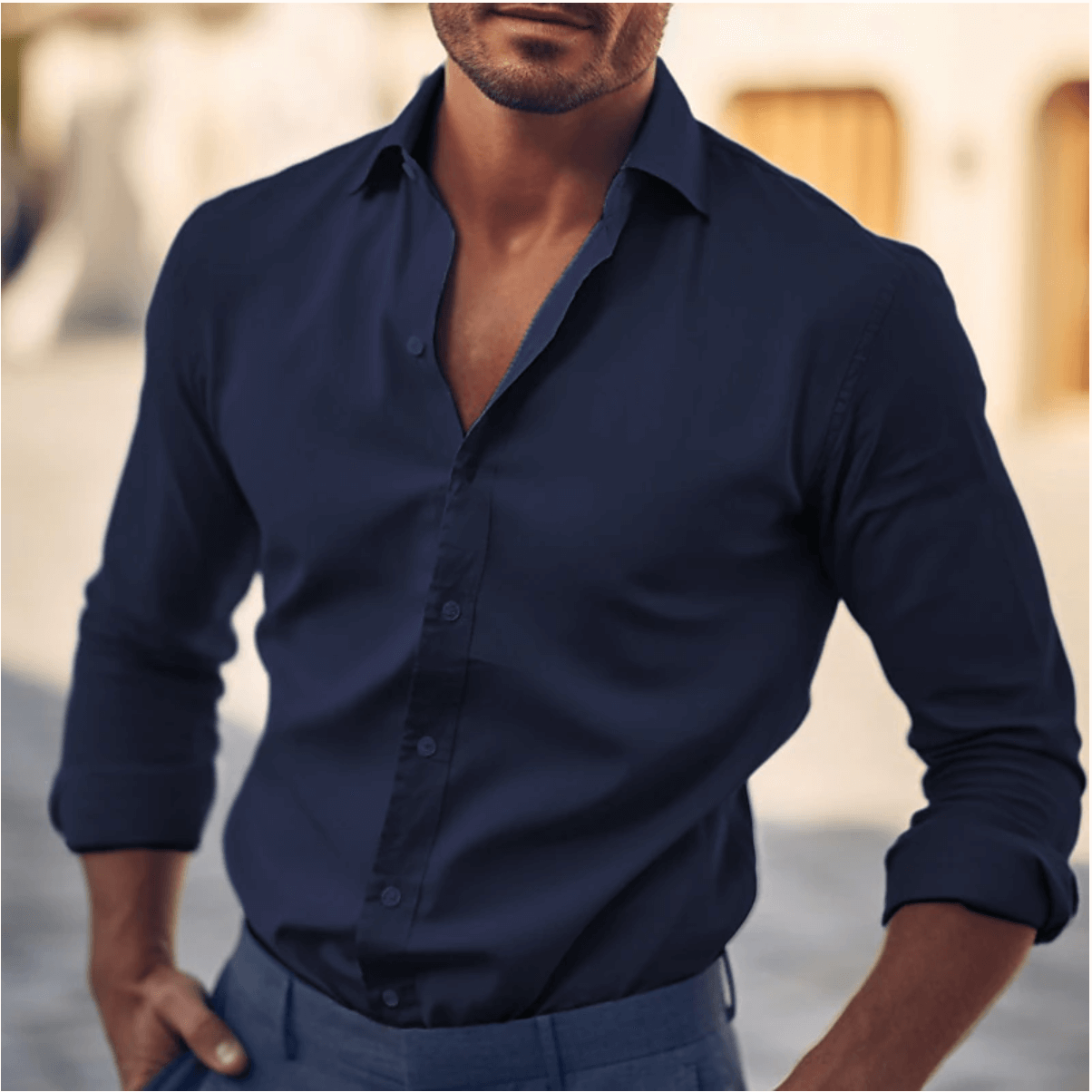 Klassisches Herrenhemd - Modern Fit