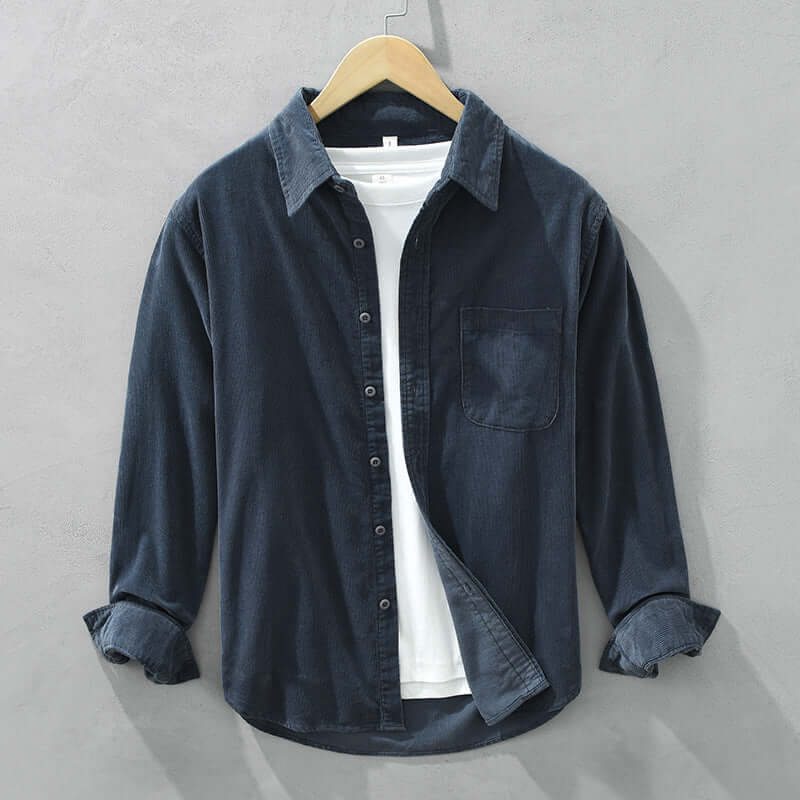Retro Cordhemd Herren - Elegant & Vielseitig