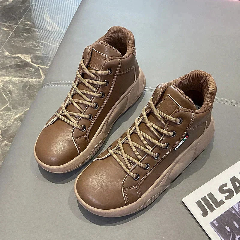 Schmerzlindernde orthopädische Komfortstiefel mit dicken Sohlen
