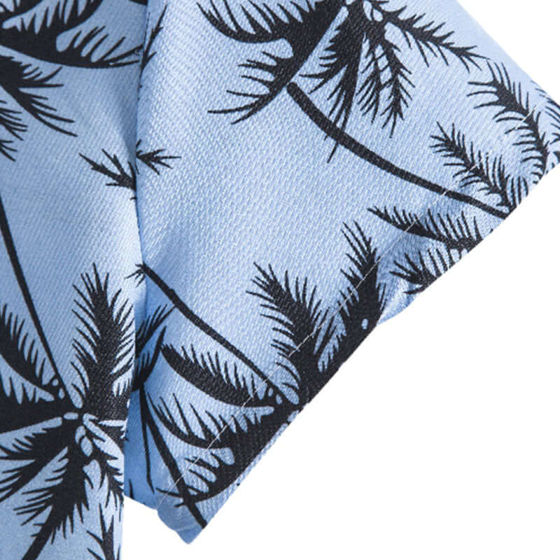 Stylisches Herren-Urlaubshemd mit Palmenprint