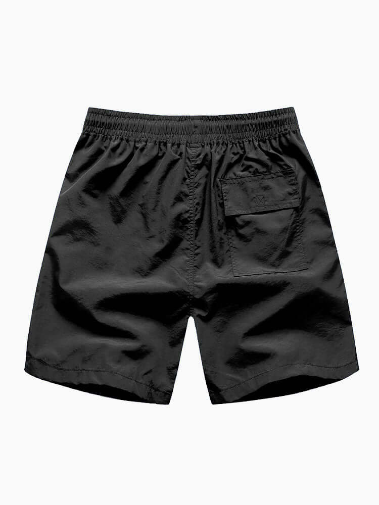 2-tlg Set - Bedrucktes Button-Down-Hemd & Badehose