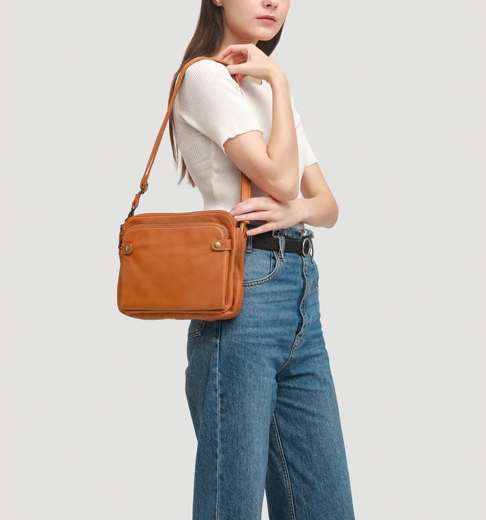 Stella™ - Handgefertigte Crossbody-Umhängetasche