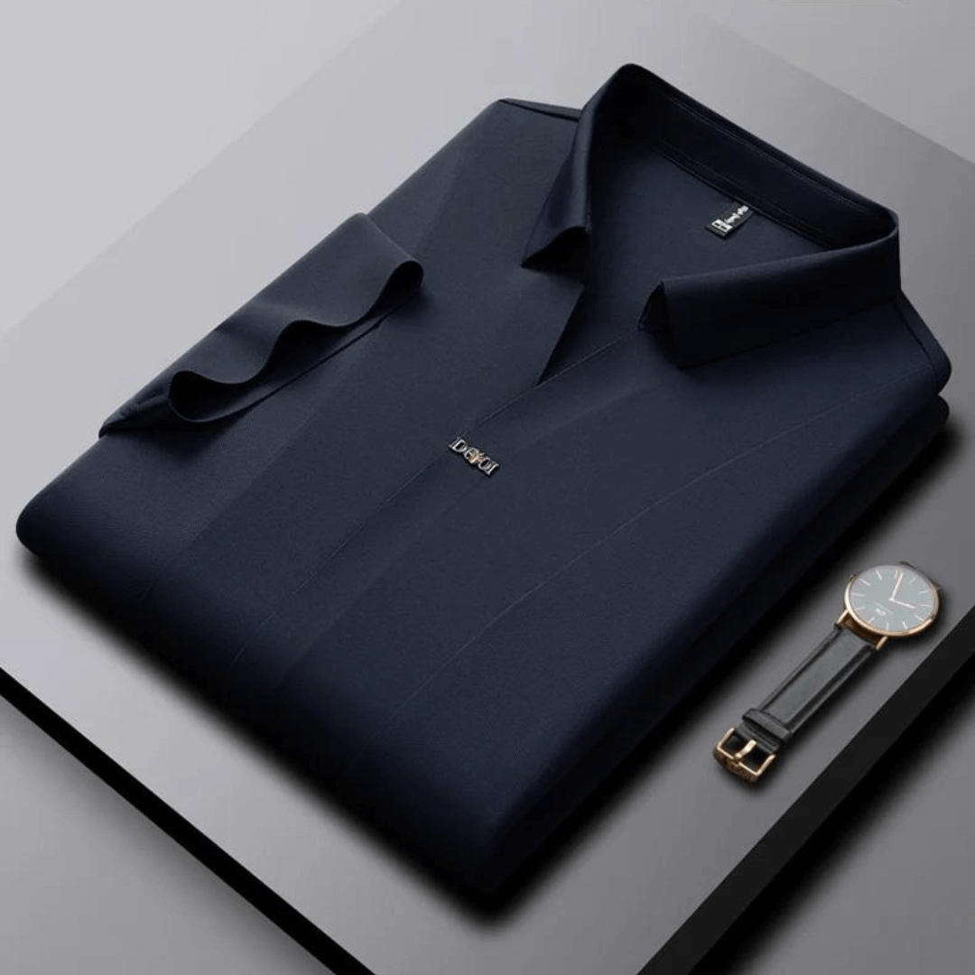 Luftiges Herren Poloshirt - Sommerlich & Elegant