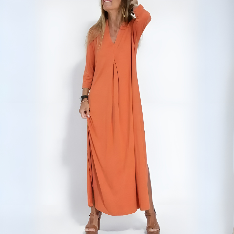 Leila® - Bequemes langes Kleid