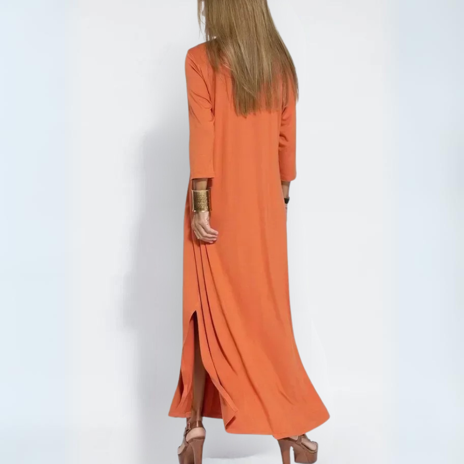 Leila® - Bequemes langes Kleid