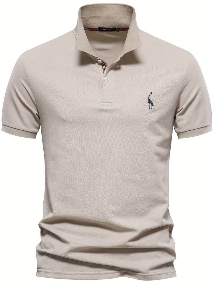Klassisches Baumwoll-Poloshirt für Herren