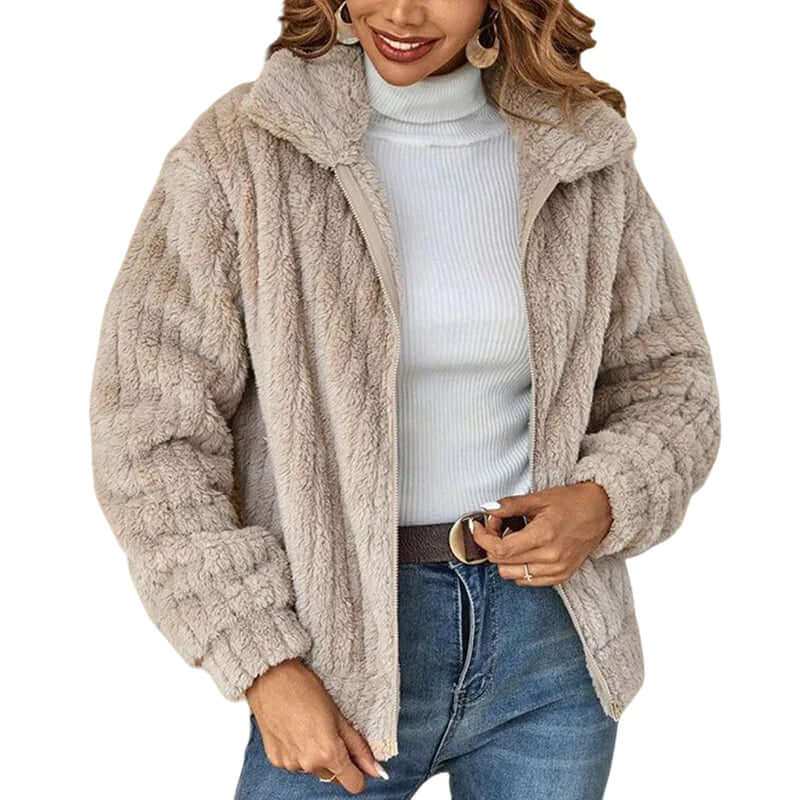 Damen Fleecejacke - Kuschelig & Stylisch