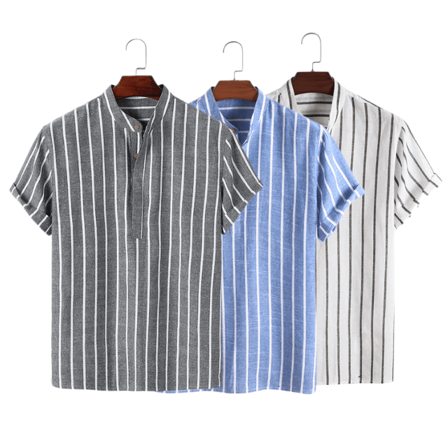 Stylisches Premium Herrenhemd Santorini