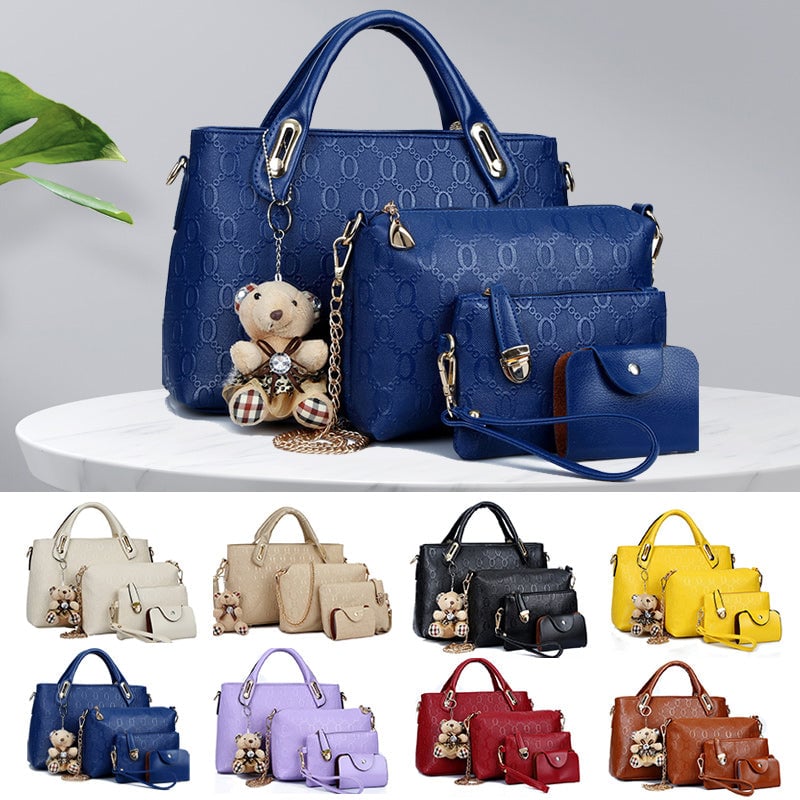 Mia™ - Neues stylisches vierteiliges Handtaschen-Set