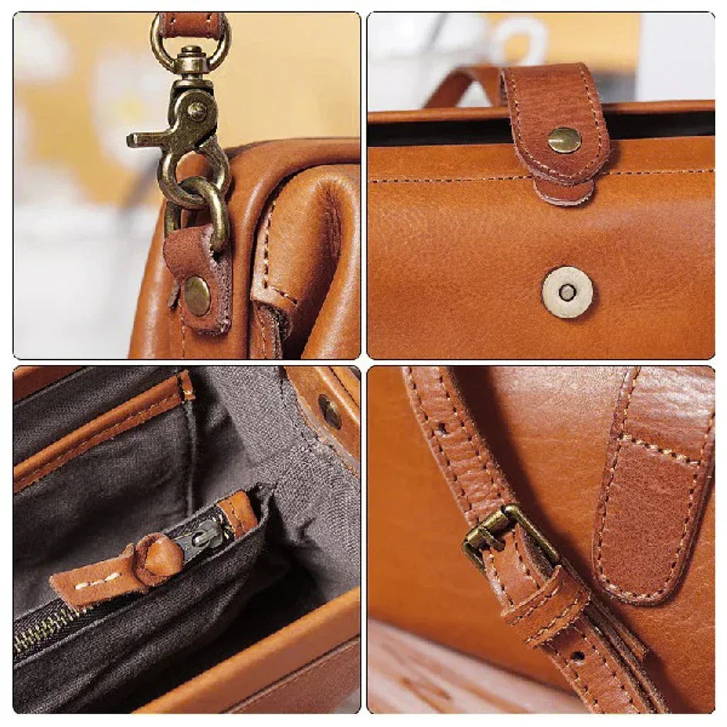 Lotte™ - Neue handgemachte Retro-Tasche