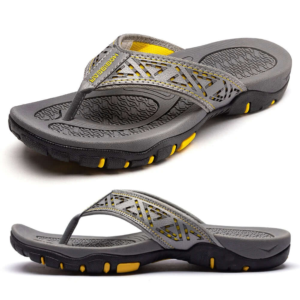 Ergonomische Herren Slipper - bequem und stützend