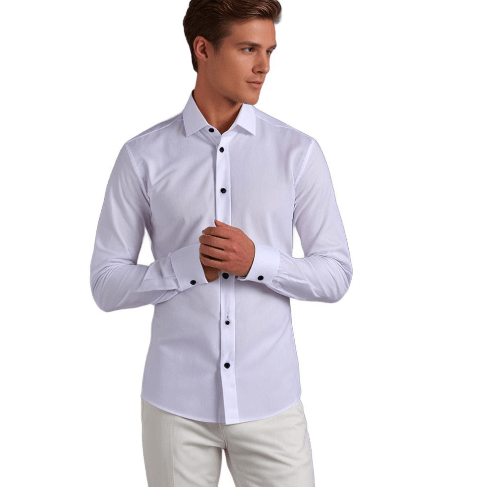 Herren Stretch-Hemd Komfortpassform