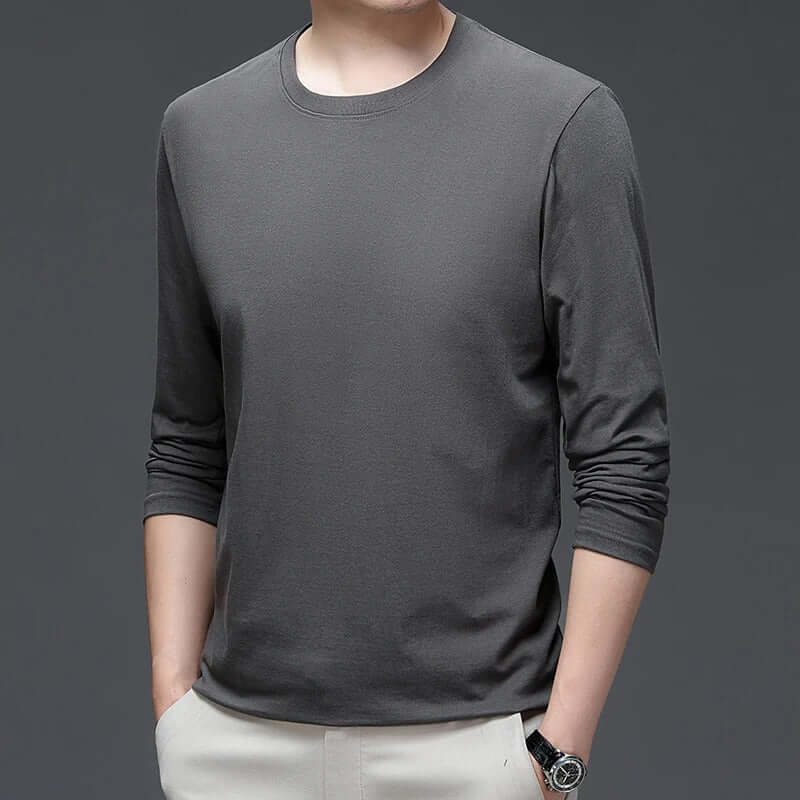 Elegantes Herren-Langarmshirt - Klassisch & Modern