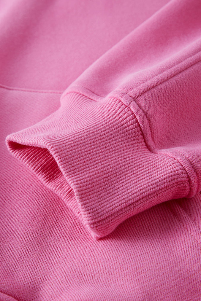Retro Kapuzenpullover Crop Top Sweatshirt