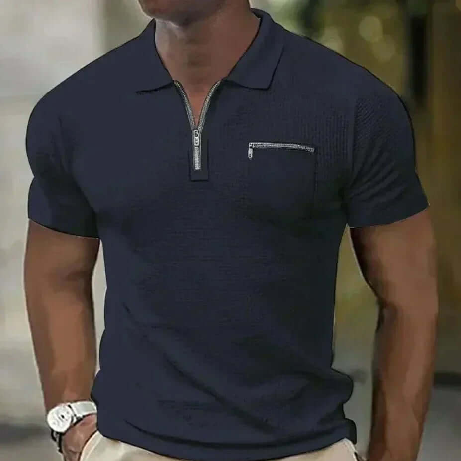Lässiges Woll-Polo-Shirt für Herren