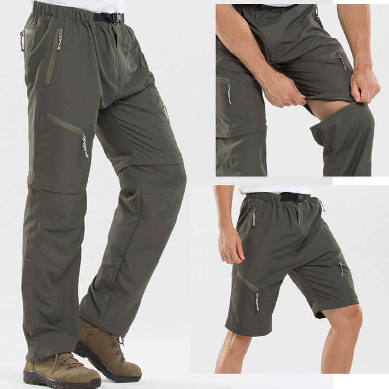 2-in-1 Robuste Wanderhose für Herren