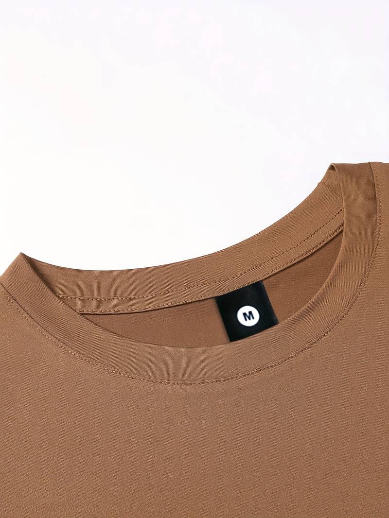 2-Teiliges, klassisches Kurzarm-T-Shirt für Herren