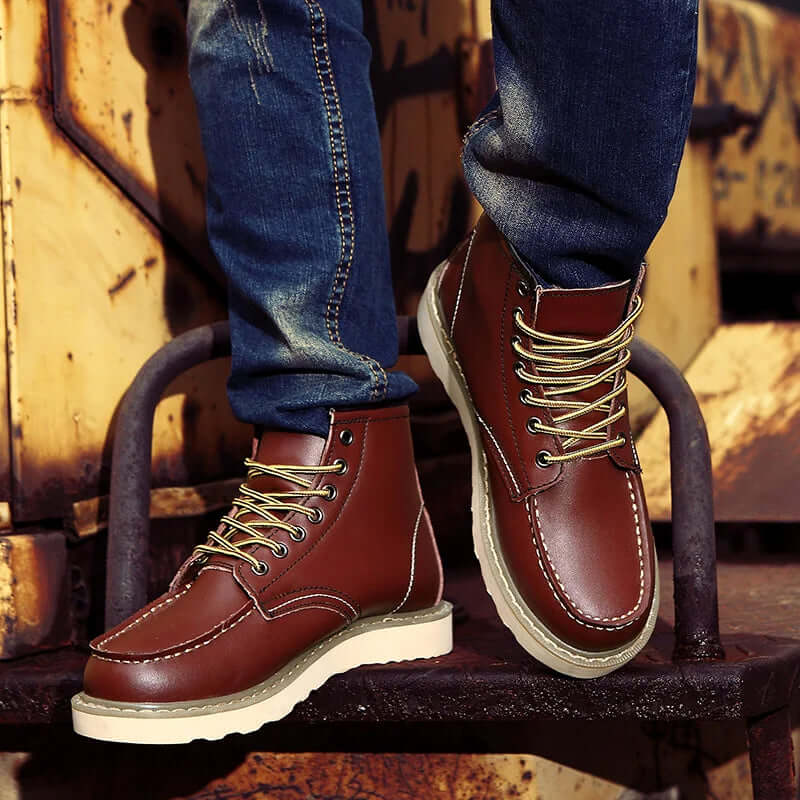 Robuste Herren Winterstiefel - Warm Gefüttert