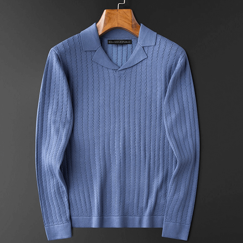 Herren Atmungsaktives Herbst Polohemd