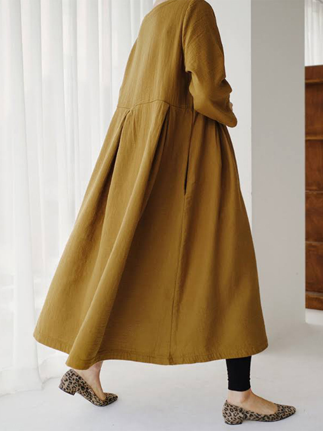 Claire™ | Designer-Midikleid für zeitlosen Komfort