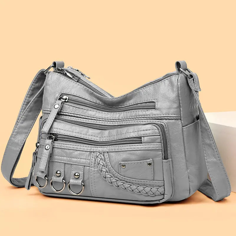 Harper™ - Stilvolle Handtaschen aus veganem Leder im Vintage-Stil