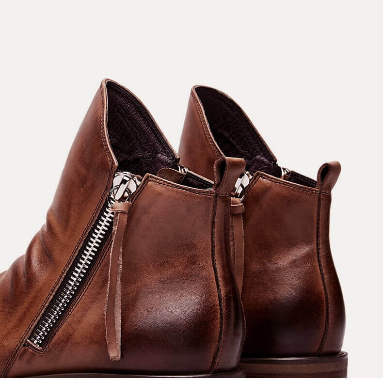 Lässige Herren Lederstiefel