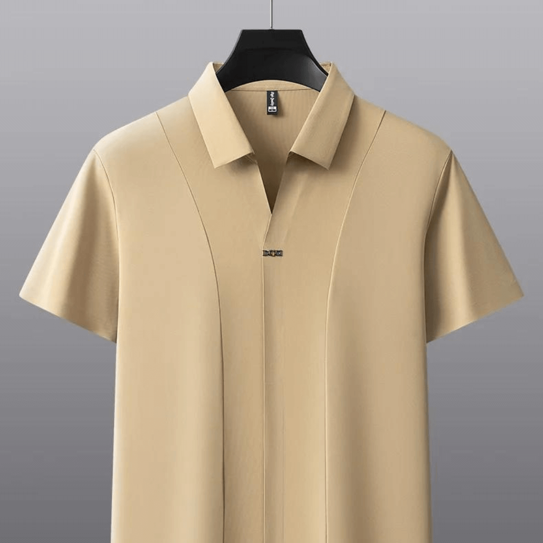 Luftiges Herren Poloshirt - Sommerlich & Elegant