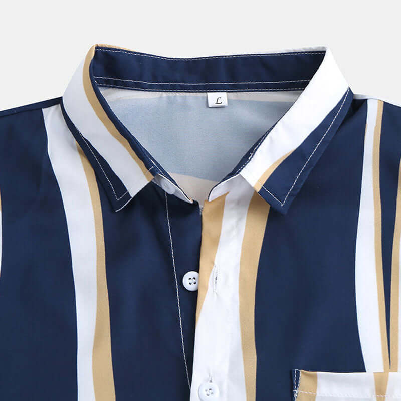 Gestreiftes Herren-Polohemd - Elegant & Lässig