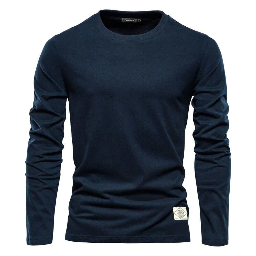 Klassisches Herren Langarmshirt für Herbst