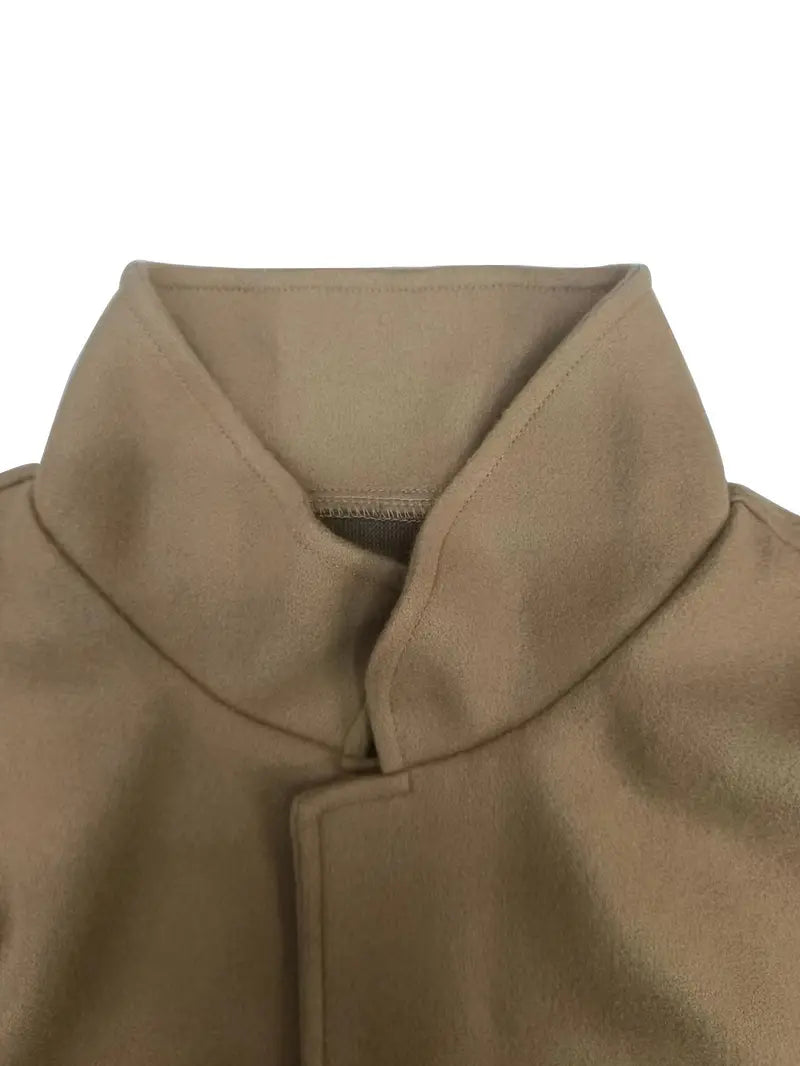 Lässige Retro-Langarmjacke Frühjahr