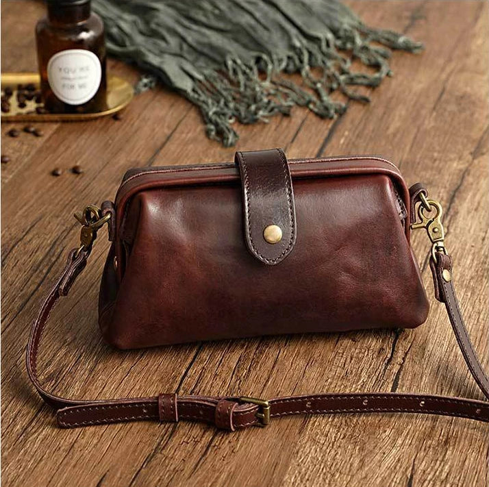 Lotte™ - Neue handgemachte Retro-Tasche