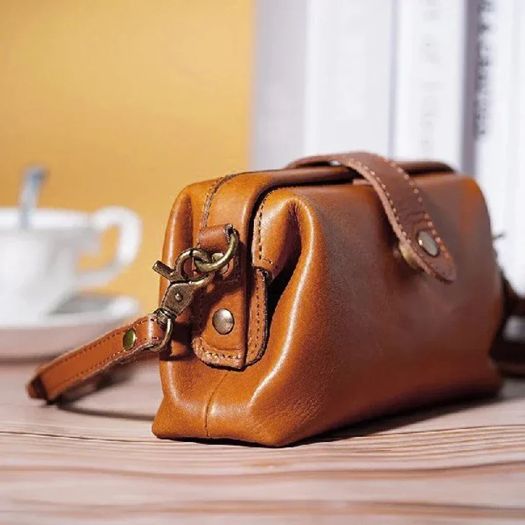 Lotte™ - Neue handgemachte Retro-Tasche
