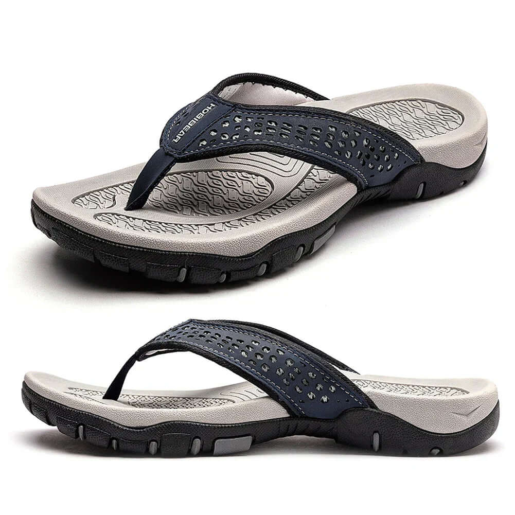 Ergonomische Herren Slipper - bequem und stützend