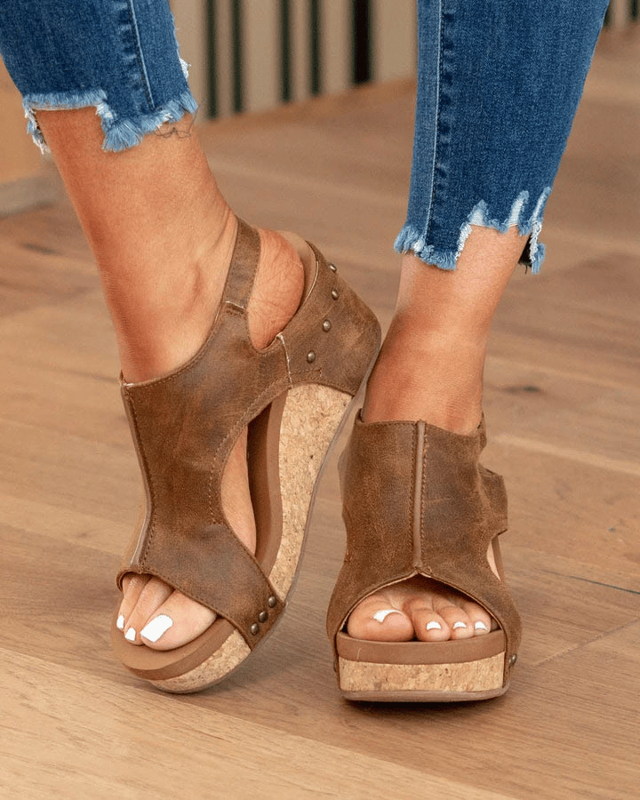 Sera – Stilvolle verstellbare Sommersandalen mit Fußgewölbeunterstützung