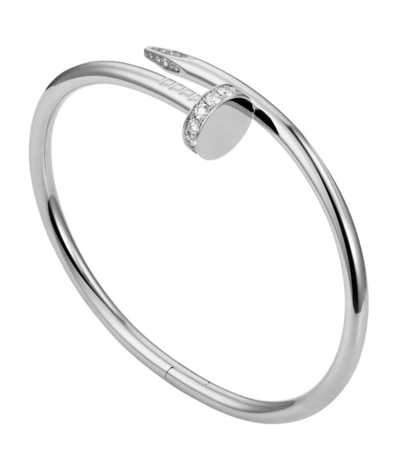 ELEGANZ NAGELARMBAND SILBER